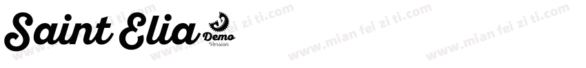 Saint Elia字体转换
